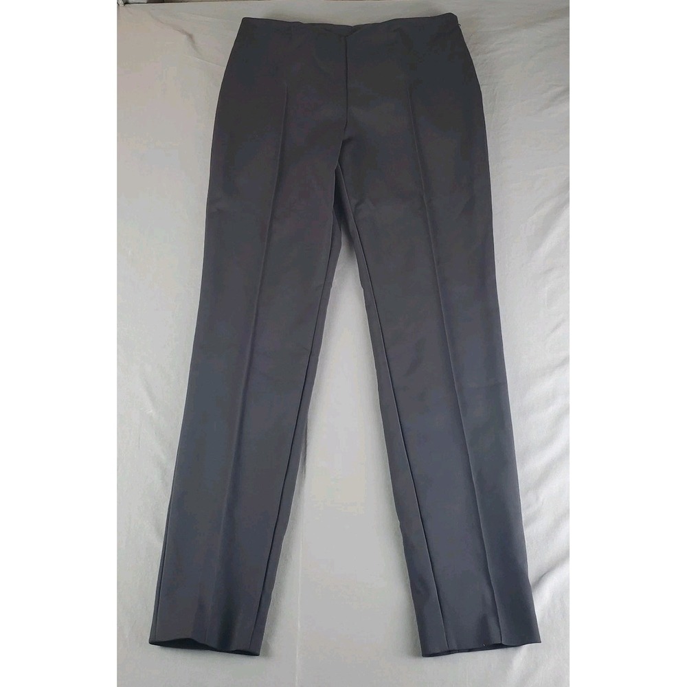 Akris Punto Pants Womens 8 Ankle Black Cotton Blend Work Capsule Old Money